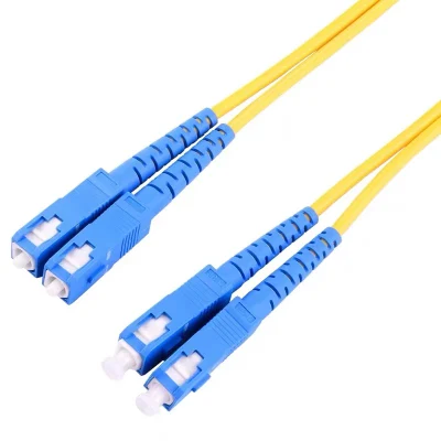 Cavo patch in fibra ottica SC/LC/FC/St Duplex a singolo canale di produzione, adatto per soluzione FTTH