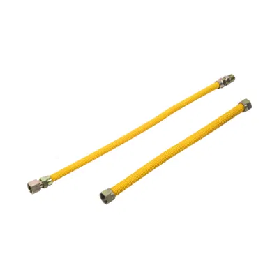 Raccordo flessibile ondulato, dispositivo di gas Quick Fuel Line in acciaio inox Connettore CSA 6.10 6.27