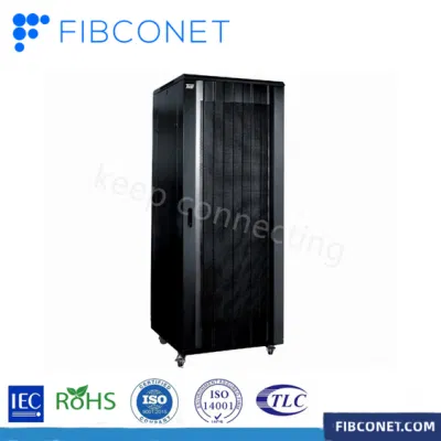 Rack server per telecomunicazioni cross Connect in fibra ottica da 19&quot;, distribuzione 4u-42u Cabinet di rete