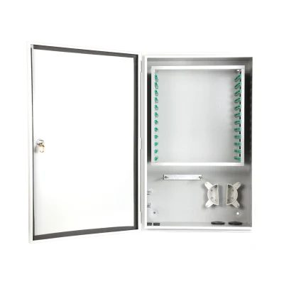 FTTH 144 288 Port Optical Distribution Frame SMC Outdoor ODF Cabinet per collegamento incrociato in fibra ottica