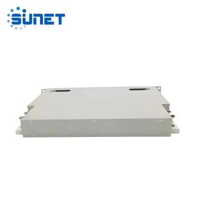 Montaggio a parete per rack per apparecchiature in fibra ottica da 19&quot; per esterni FTTH Armadio per morsettiera con pannello patch ODF
