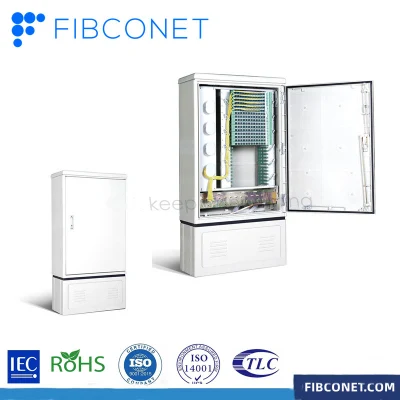 Cabinet a collegamento incrociato in fibra ottica ODF per esterni SMC FTTH