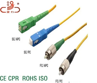 Cavo di alimentazione a fibre ottiche con connettore rapido SC APC SC UPC Prezzo cavo patch