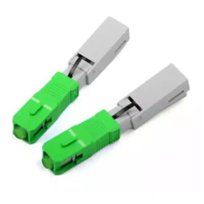 Cavo a fibre ottiche SC APC Quick FTTH per uso ripetuto Connettore rapido