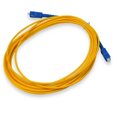 1.5/2/3/5/7 metri 1 m 2 m 3 m simplex modalità singola per interni esterni Cavo a spirale cavo ottico patch cavo ottico da 3 m con connettore a ponticello in fibra ottica