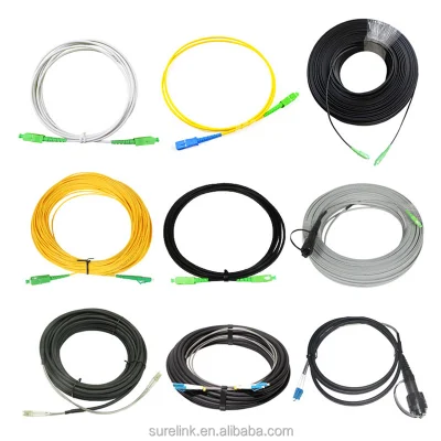 SM mm Simplex personalizzato 3,0 mm 652D 657A per interno o esterno Cavo patch in fibra ottica cavo patch in fibra ottica FTTH