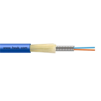 Antenna a spirale a doppia armatura per distribuzione interna fibra ottica/ottica