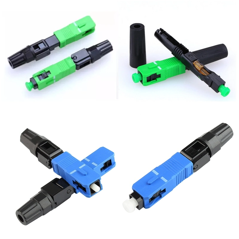 FTTH Drop Wire Cable Sc/APC Mechanical Fiber Optic Quick Fast Connector