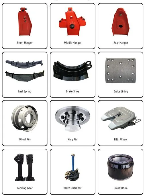 Heavy Duty Vehicle Parts &amp; Accessories for Trailer Sale