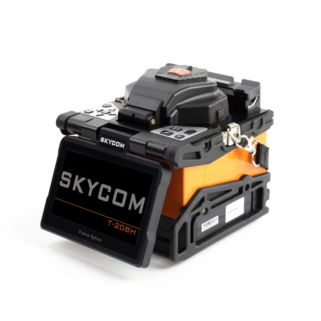 Skycom Optical Fiber Fusion Splicer T-208h Splicing Machine