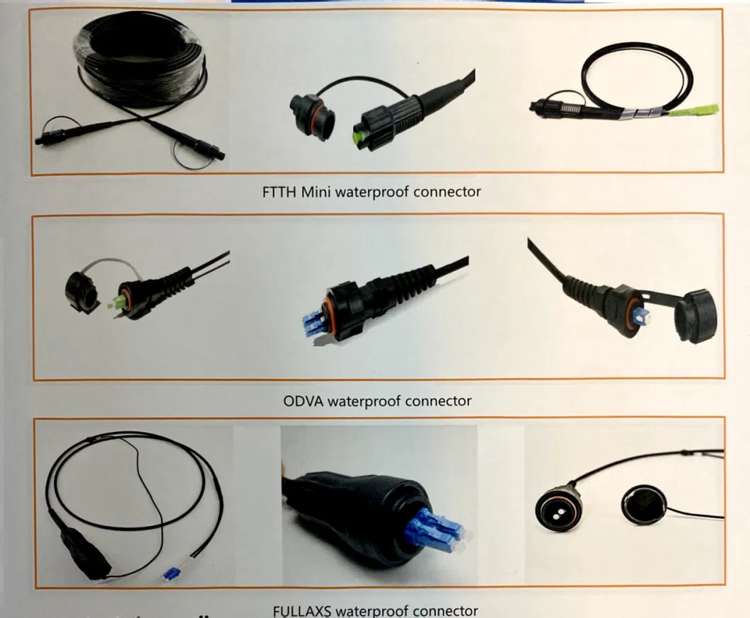 Sc Upc Om4 Duplex Fiber Optic Indoor Patch Cord/Jumper