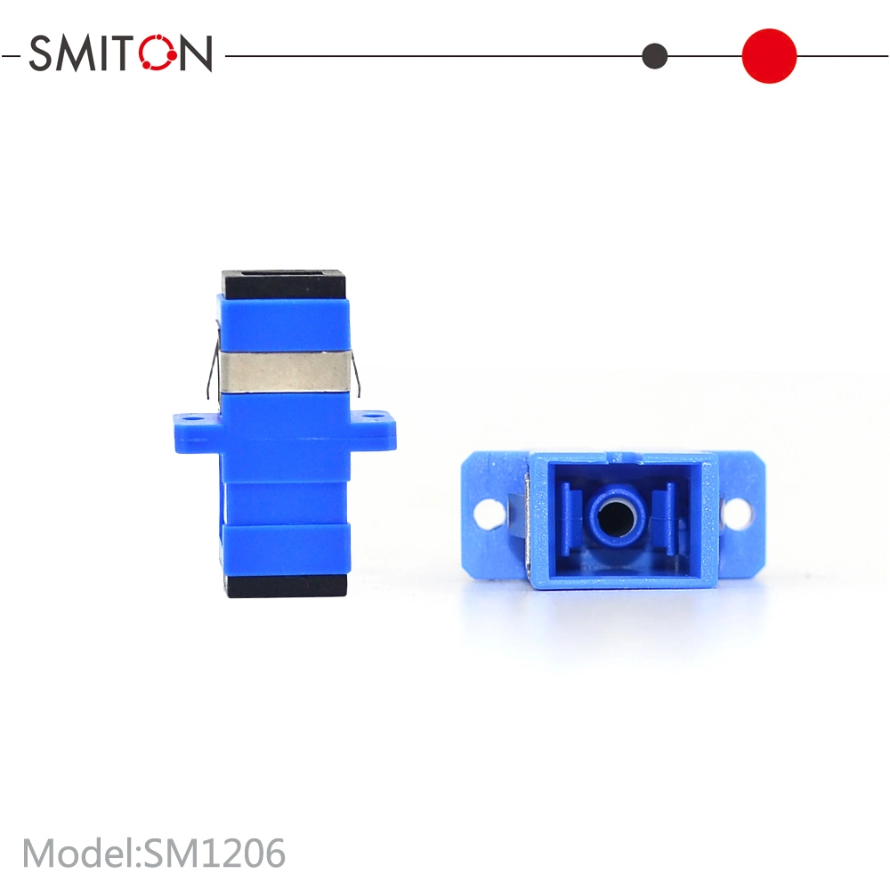 Sc Singlemode Fiber Coupler Sc Upc Fiber Optic Adapter