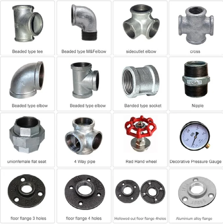 Wardrobe Rail Pipe Fittings Aluminum 3 Holes Floor Flange Pipe Fittings