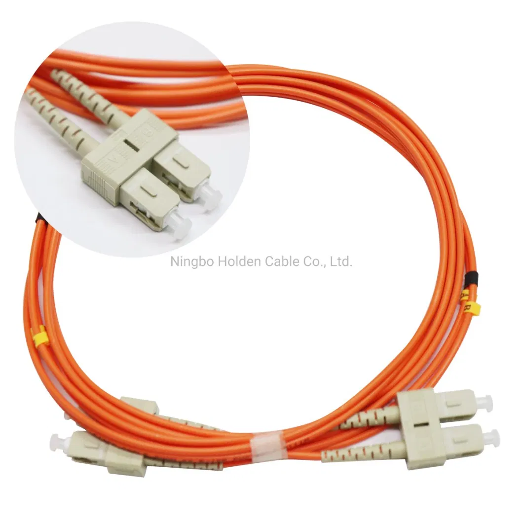 Fiber Wire Optic Cable TV Optical Patch Cord Connectors Multimode Optic Cable