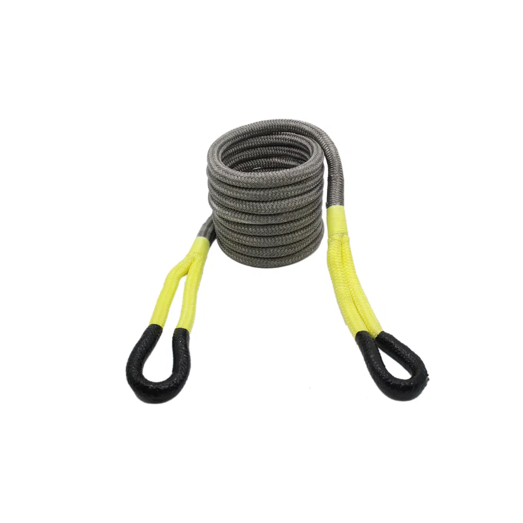 Customized Eye Colors Coating Kinetic Energy Recovery Rope for Towing