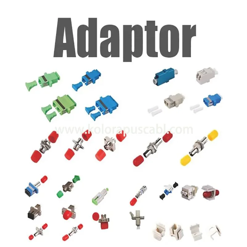 Kolorapus Simplex Type St to St Fiber Coupler Carrier Grade Fiber Optical Adapter Connector for Server Rack, Patch Panel