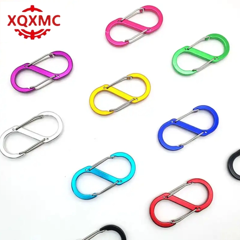 Figure 8 Mountaineering Buckle Aluminium Alloy Key Chain Luggage Accessories Wholesale