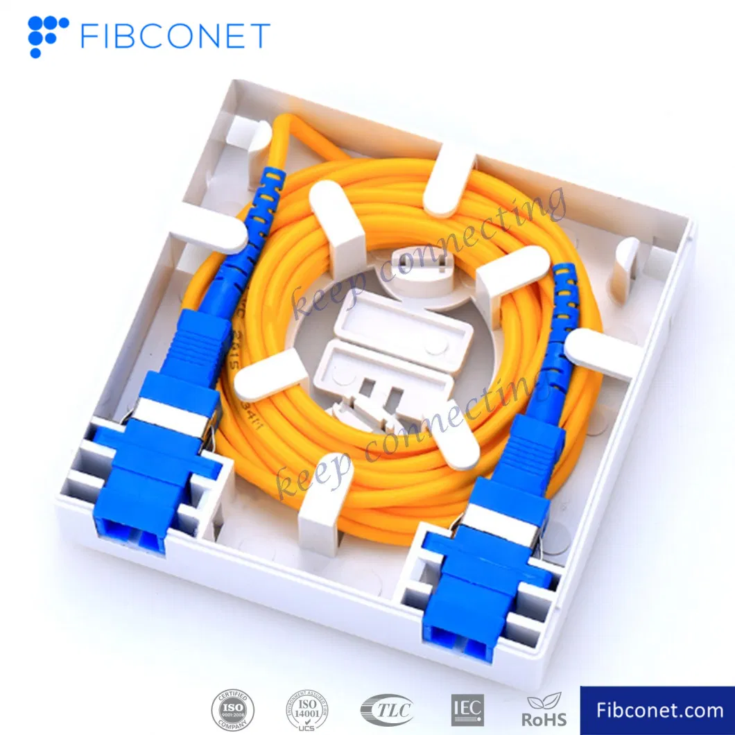 FTTH Fiber Optic Sc Terminal Box Corning Compatible Mini Junction Box