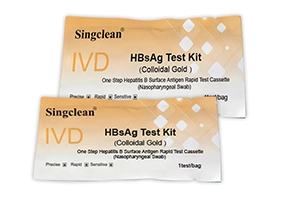 Singclean Wholesale Multi-Specification Urine Microalbuminuria Rapid HIV HBV HCG Test Factory Device (Colloidal Gold) for Kidney Disease