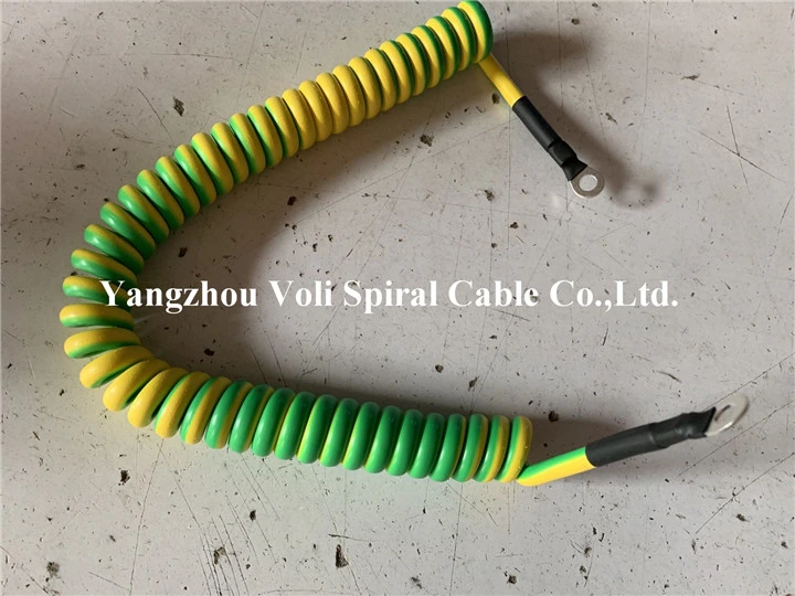 High Flexibility Waterproof Heat Resistant TPU Sheathed Curly Cable Spiral Cable