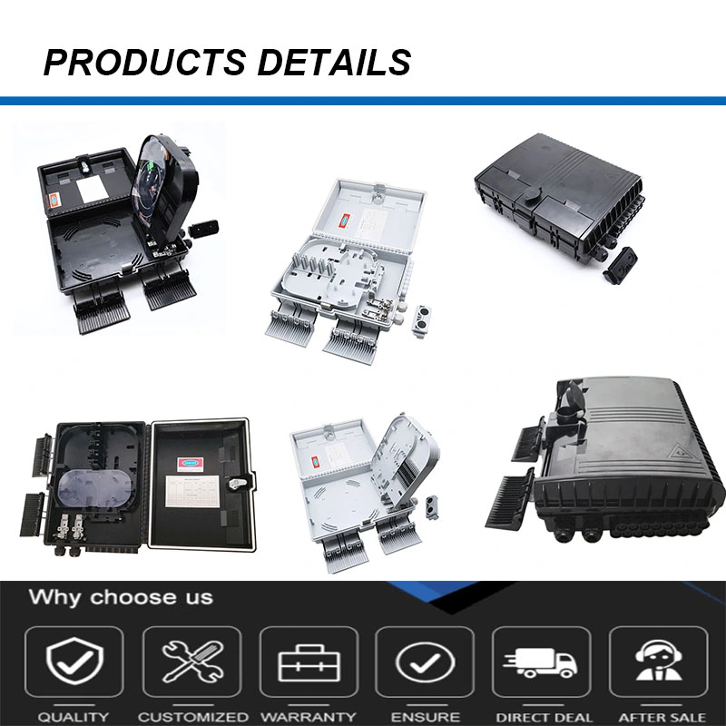 High Quality Indoor Outdoor FTTH 16 Ports Soliter Fiber Optic Distribution Termination Box with 1X16 Splitter