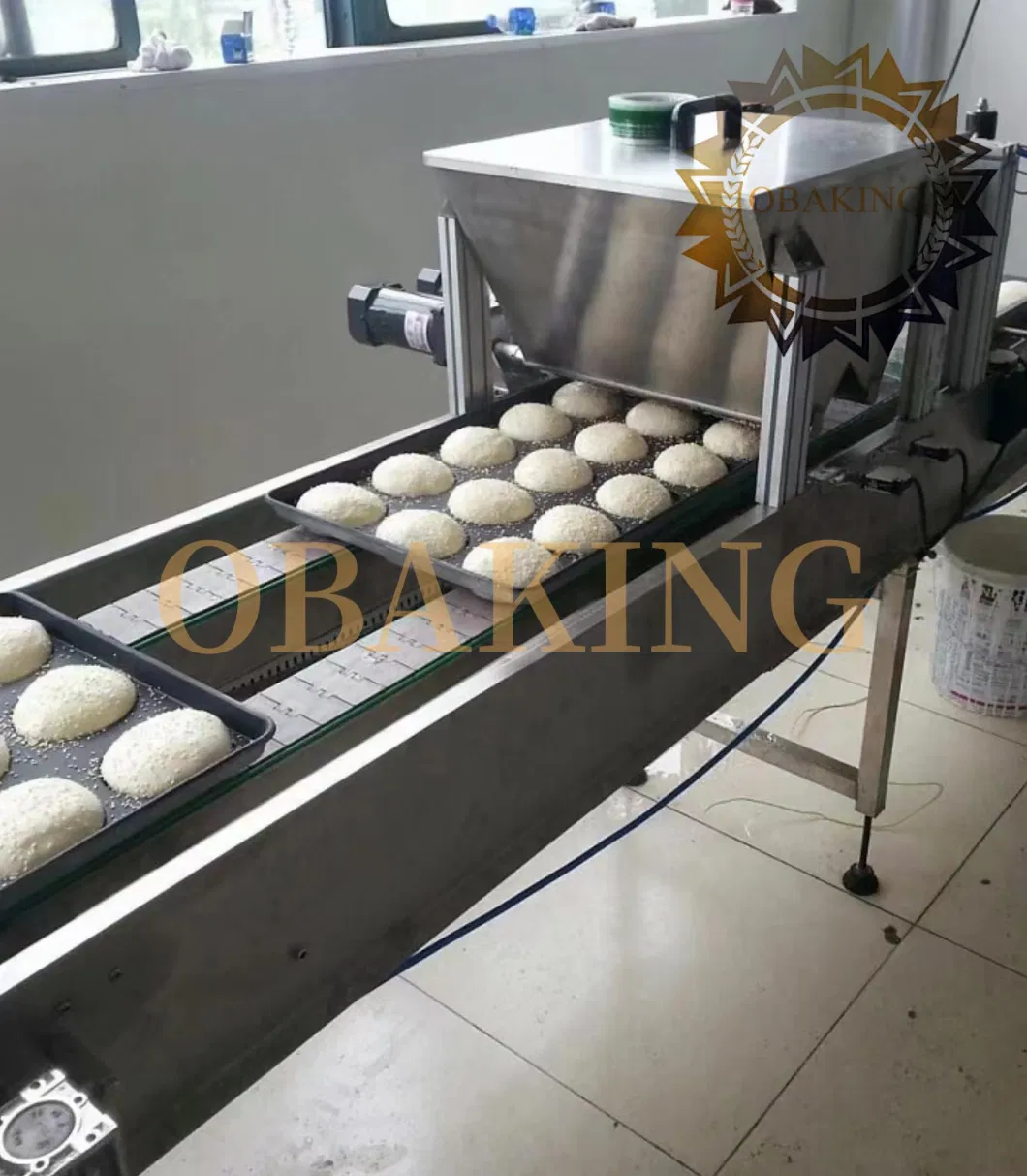 Hamburger Central Bakery Factory Used Full Automatic Dough Divider Rounder Continuously