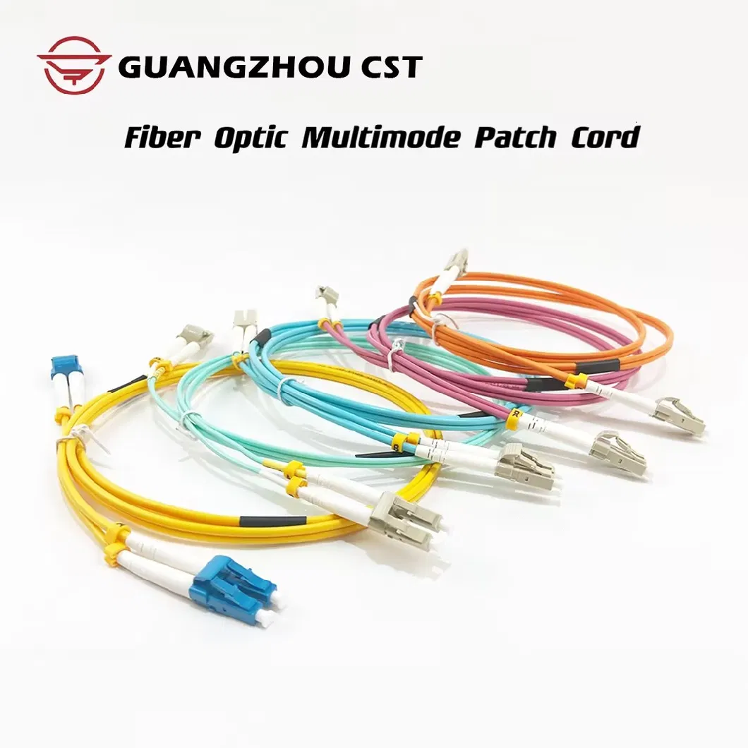 Om 2 Om3 Fiber Optic Patch Cord Multimode Jumper Om4 Optical Fiber Cable LC/Upc Connector LSZH Sc/Upc Connector