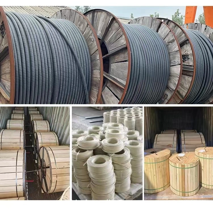 Coal Shearer Metal Shielded Braided Reinforced Fiber Optic Composite Rubber Sheathed Flexible Cable Mining Machine Cable