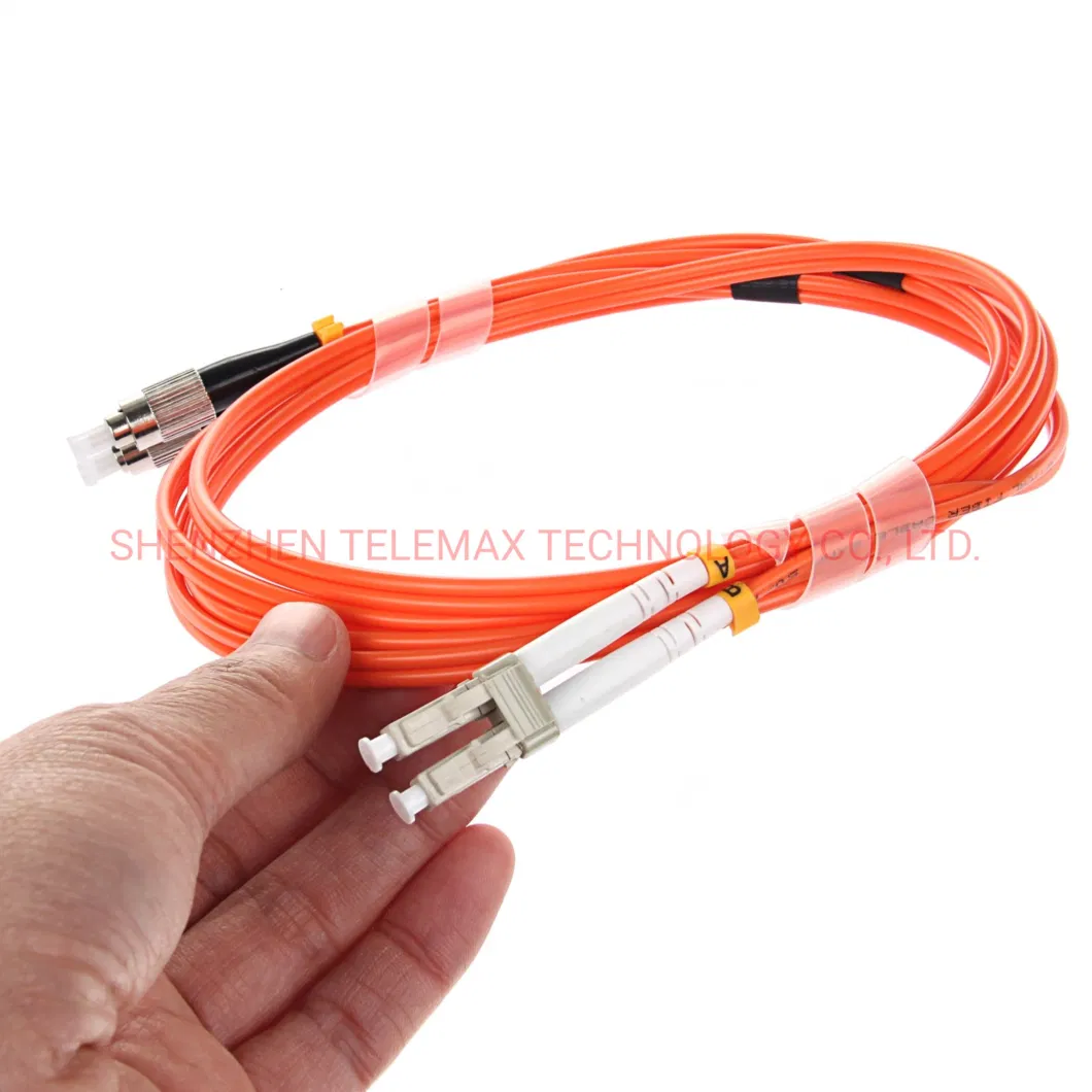 Fiber Patch Cord LC/Upc - LC/Upc Om2 Duplex 2*3.0mm 1/2/3...Meters