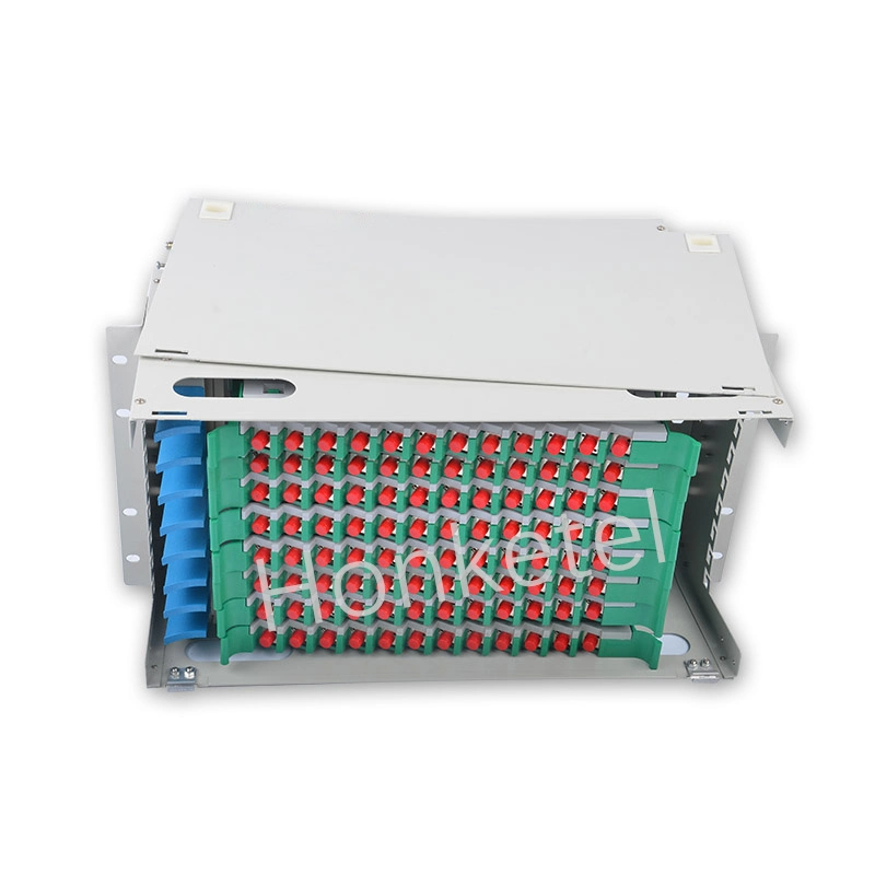 Fiber Optic Patch Panel 96 Core Outdoor ODF LC Sc FC Fiber Optic Communicate Distribution Frame Fiber Cabinet