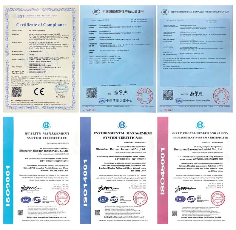 Customized Duplex Om2 Multimode LC/Sc/FC/St/Lsh/Mu/MTRJ Fiber Optic Patch Cable