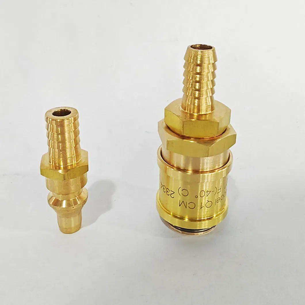 Lp Propane Gas Quick Disconnect Connector with Male Insert Plug