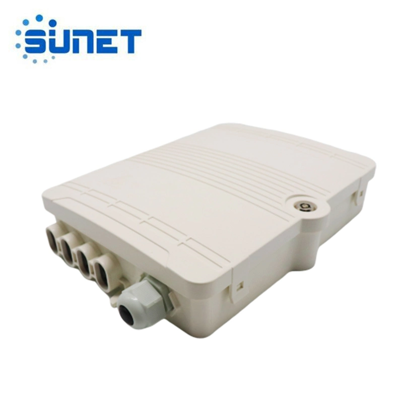 Factory Products 4 Ports Terminal Box Fiber Optic Distribution Box with Splitter