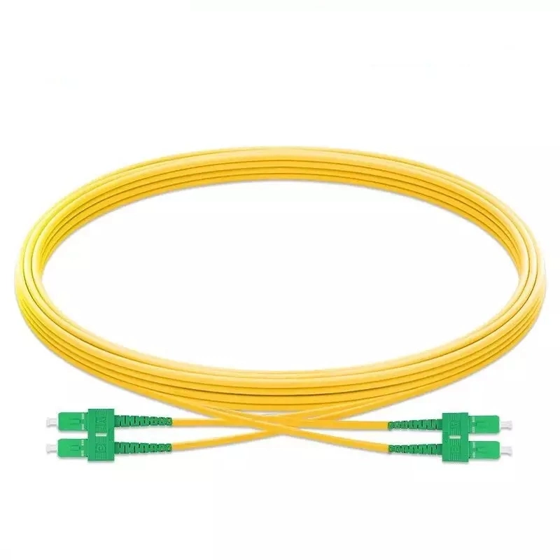Network Sc-Sc Dx Sm Fiber Optic Patch Cord Fiber Optical Equipment