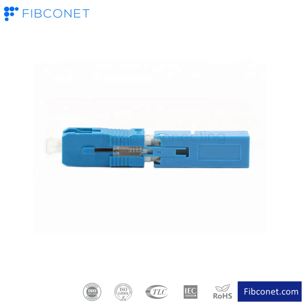 FTTH Sc Upc Flip Type Quick Connector Fiber Optic Sc PC Fast Connector