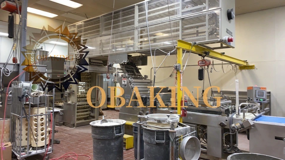 Industrial Bun Dough Divider Rounder for Bakery Factory Production Line Obaking Brand