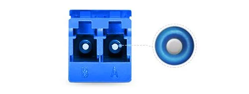 Sc LC APC Upc Singlemode Multimode Fiber Optic Adapter Coupler