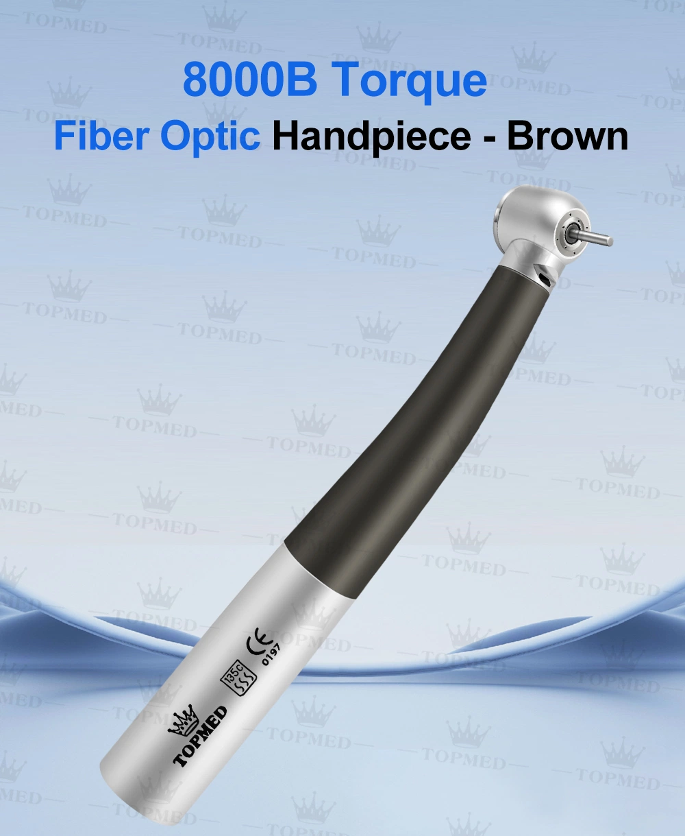 Push Button 8000b Fiber Optic Turbines High Handpiece Dental Equipment