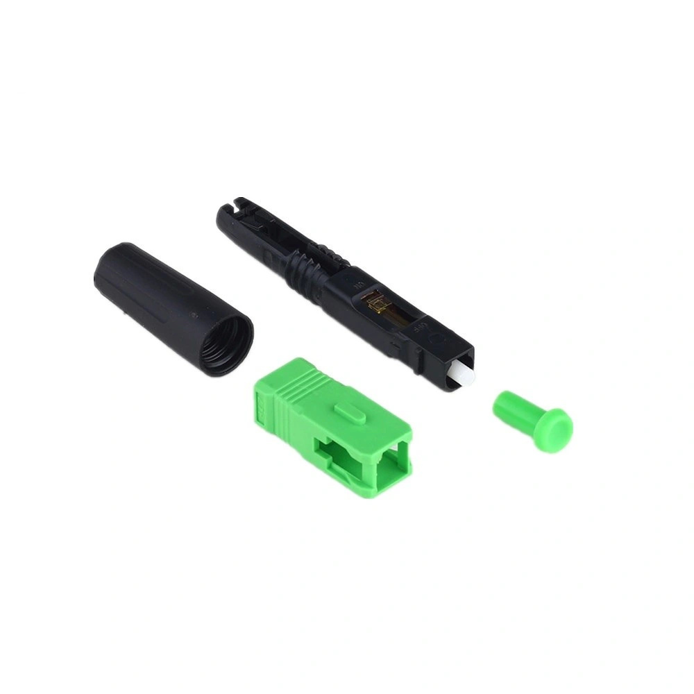 FTTH Sc APC Fiber Optical Fast Quick Cable Connector FTTX Sc Fiber Optic Mechanical Connector