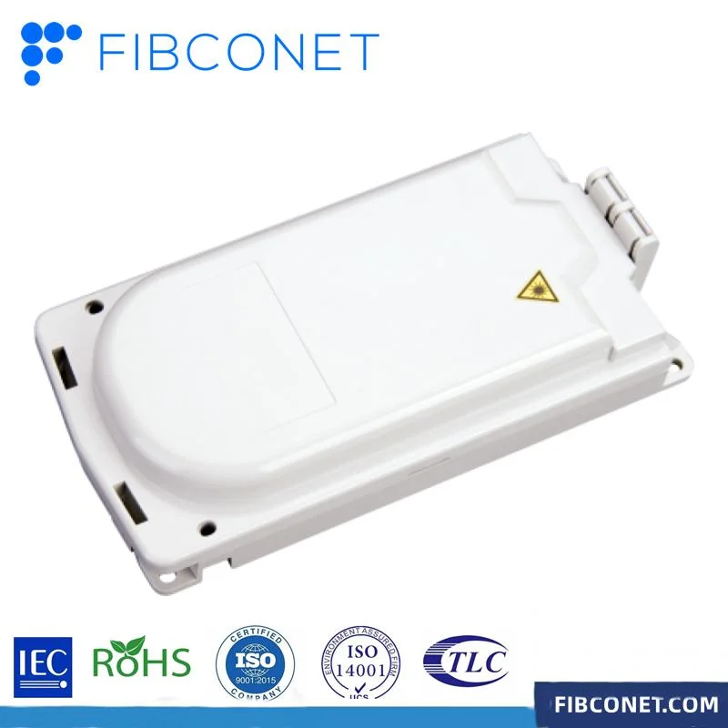 FTTH 2 Ports Sc/LC Small Fiber Optic Junction Box