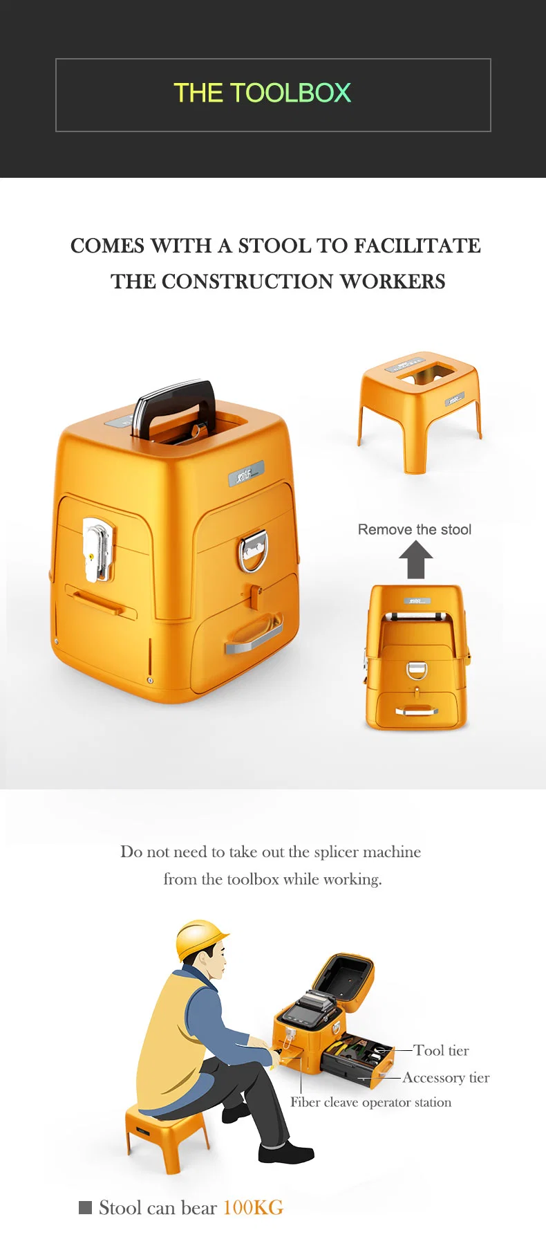 FTTH Ai-9 Automatic Intelligent Optical Fiber Fusion Splicer Fiber Optic Splicing Machine English and Spanish Language