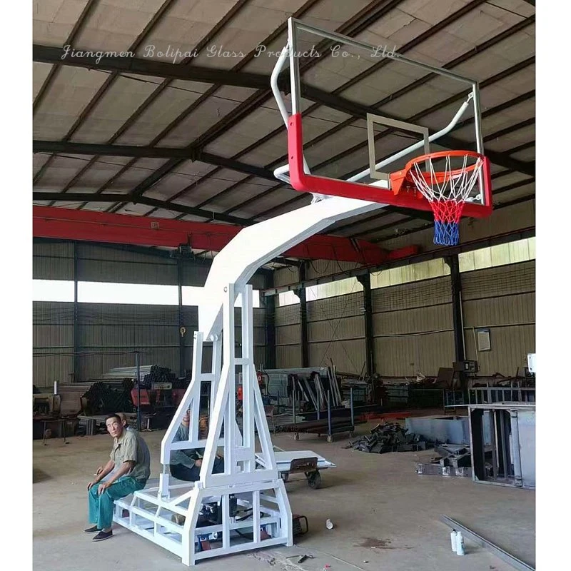 High Quality Manual Hydraulic Movable Basketball Hoop