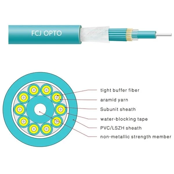 Fcj Cable G652D Aerial Fiber Optic Cable Gjfjhv