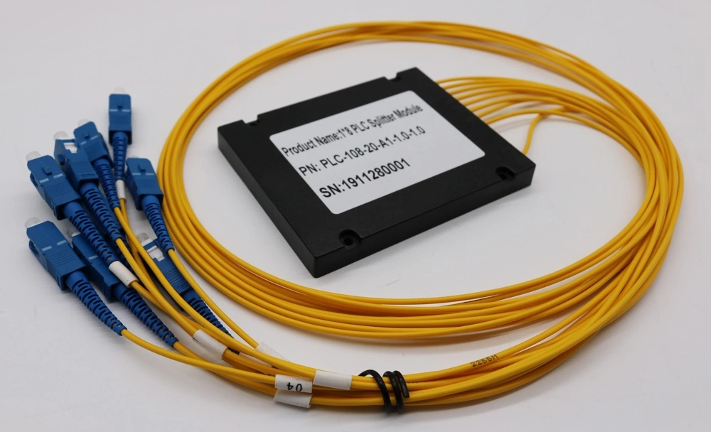 ABS Box Type Fiber Optic Equipment PLC Splitter