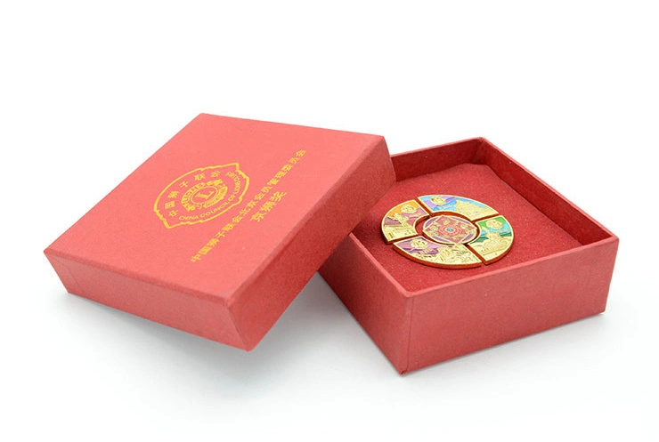 BSCI Manufacturer More 15 Years Experience for Custom Lapel Pin Boxes