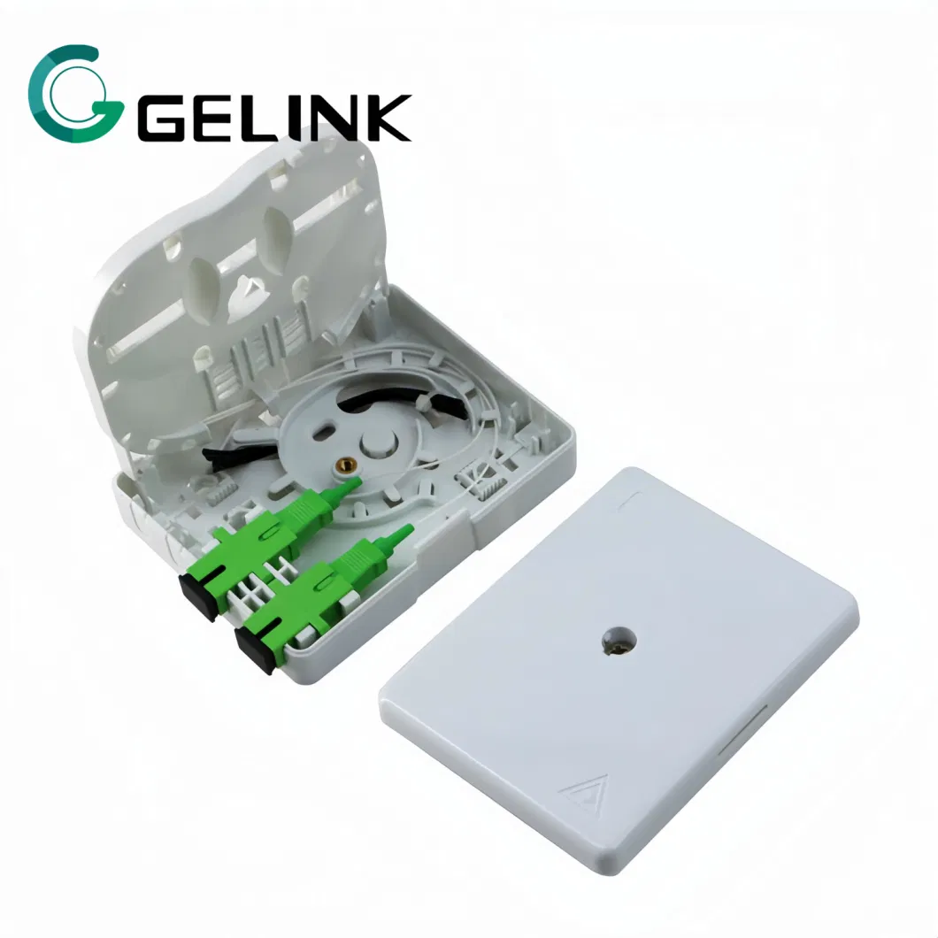 1/2core Ftb Otb FTTH Mini Fiber Optic Faceplate Small Terminal Box