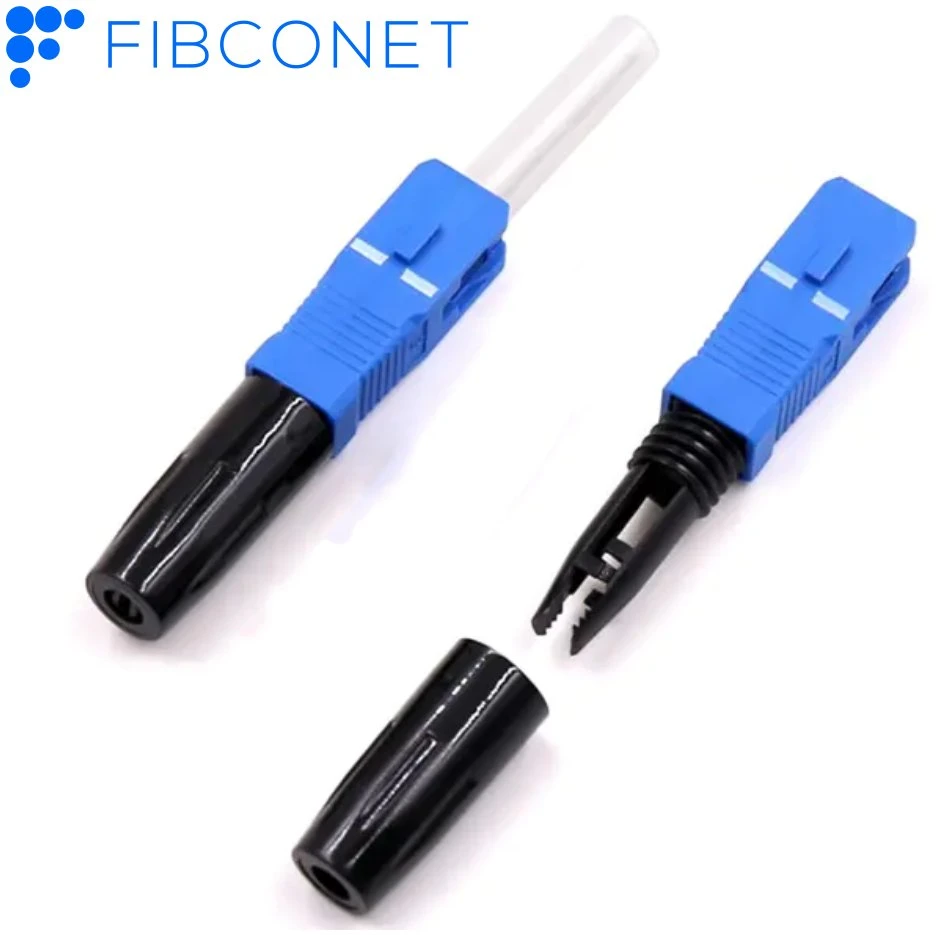 FTTH Fiber Optic Sc FC LC Upc APC for Drop Cable Fast Assembly Fiber Fast Connector