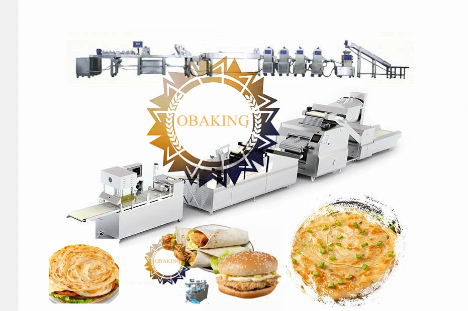 Obesine Continuous Dough Divider for Industrial Burger Buns Make up Line