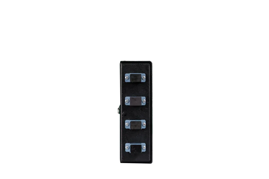 4 Fibers Mini Small Compact Wall Mount Fiber Optic Patch Panel ODF Termination Box Small Size