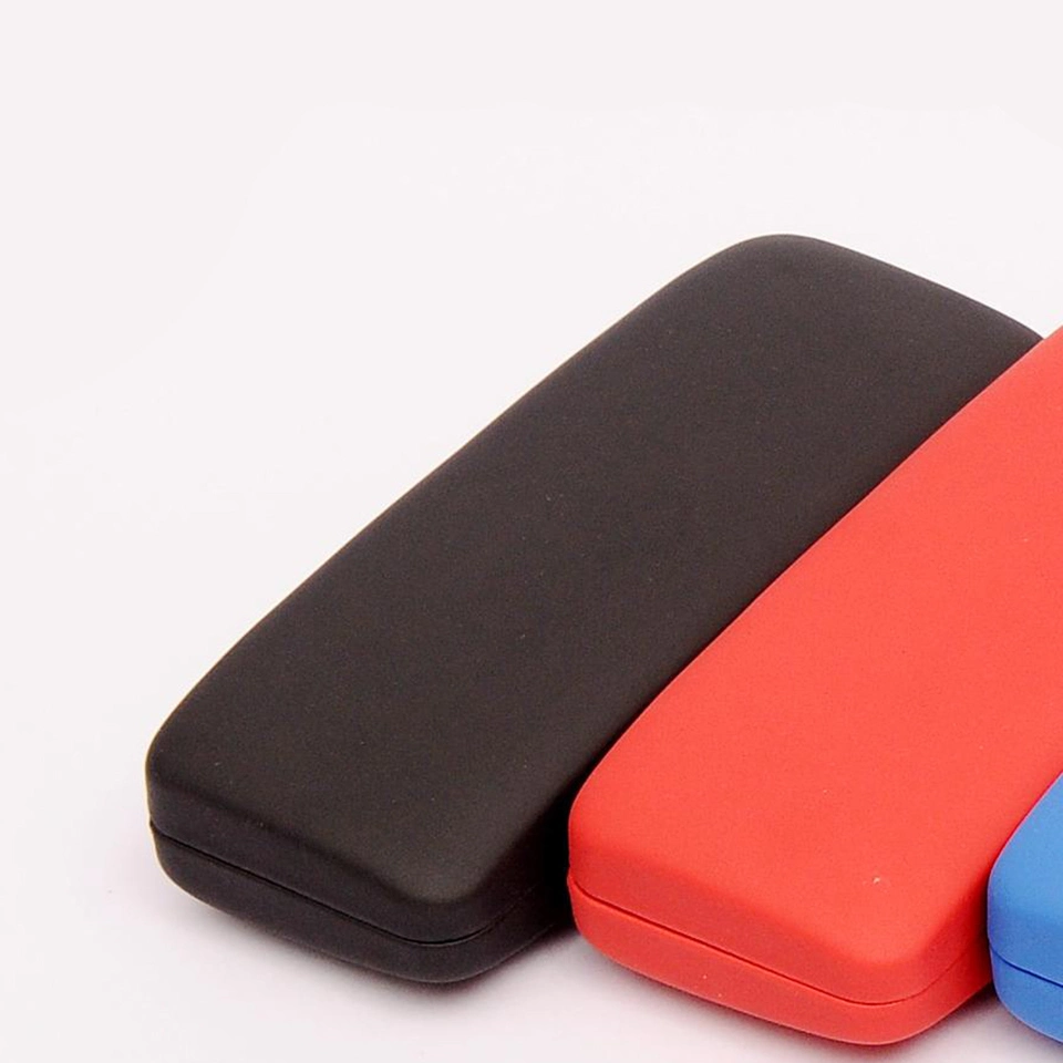 Wholesale Storage PU Leather Surface Metal Box Handle Glasses Case